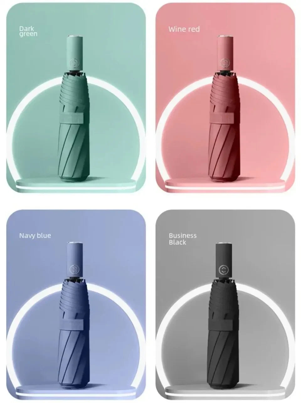 Super Strong Windproof Folding Umbrella