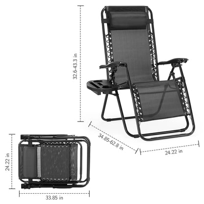 JHK Zero Gravity Lounge Chairs