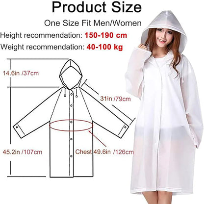 Hooded Emergency Raincoats for Men & Women