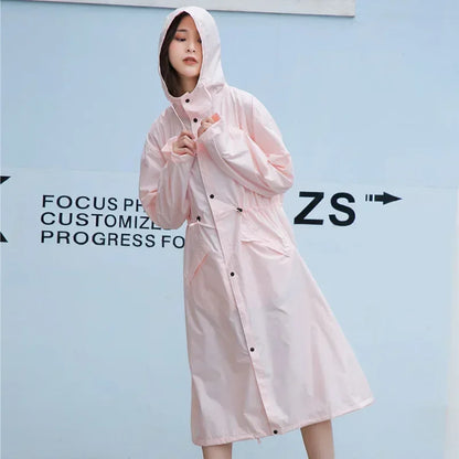 Women's Lightweight Trench Raincoat