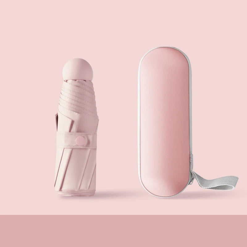 Compact Automatic Travel Umbrella