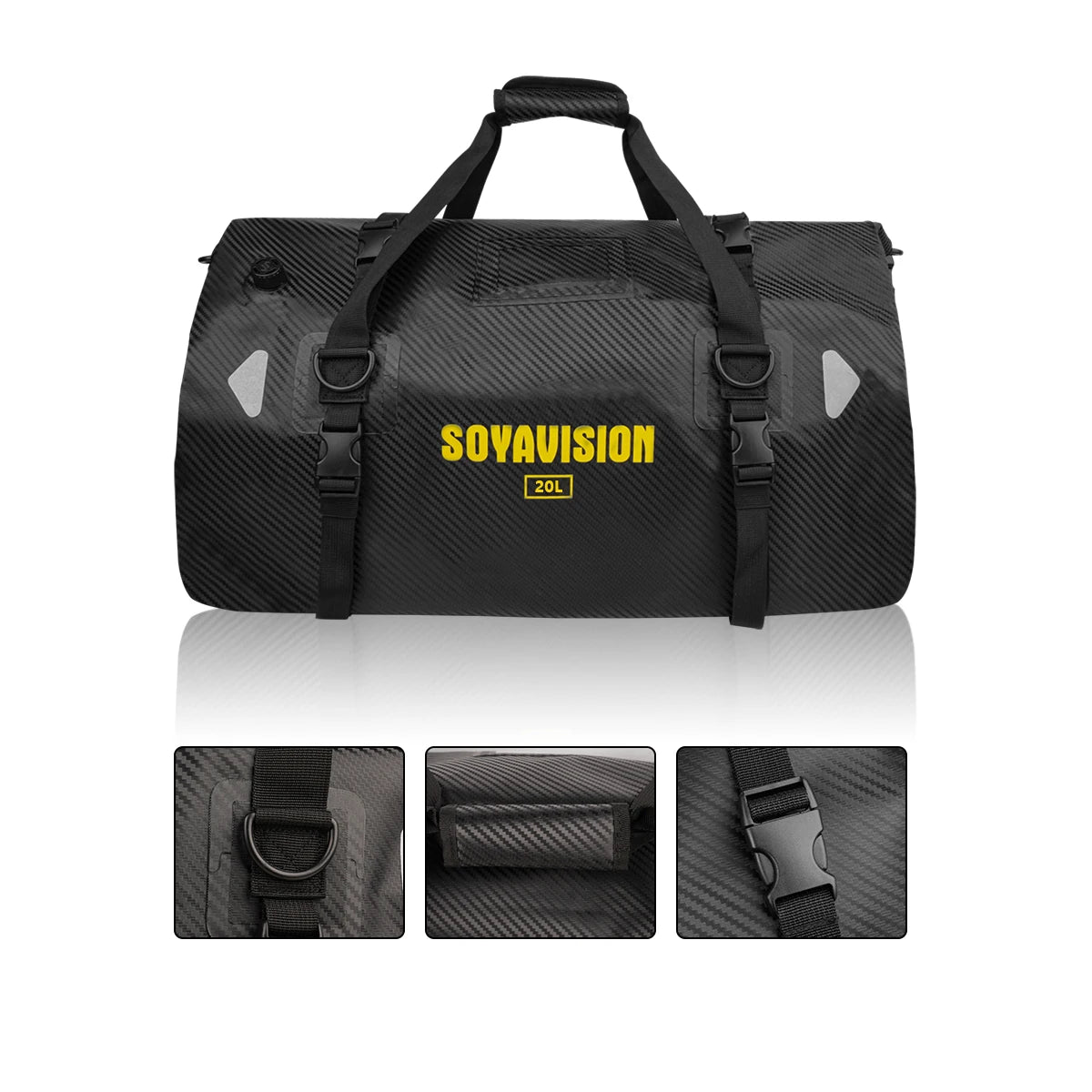 Waterproof Reflective Motorcycle Tail Bag