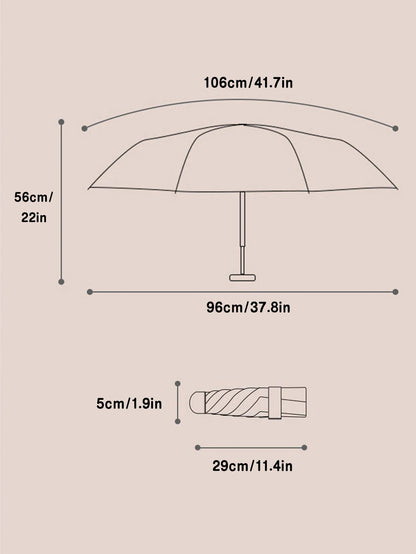 Healing Cat Travel Umbrella