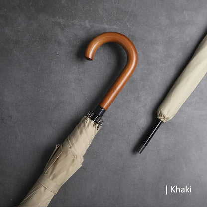 Classic Wooden Handle Umbrella