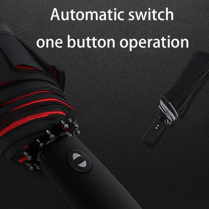 Auto Double-Layer Windproof Umbrella