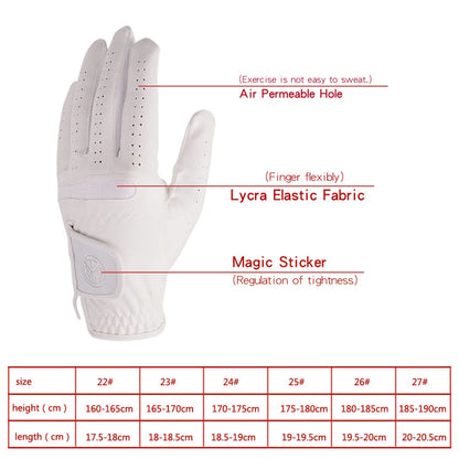 Men's & Women's Golf Gloves - Soft