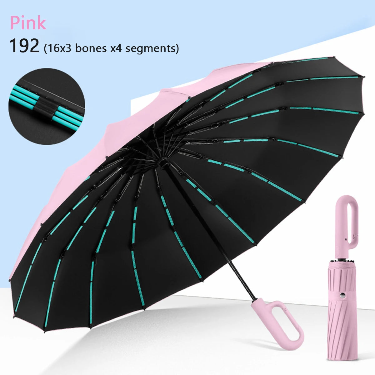 16K Automatic Windproof Umbrella