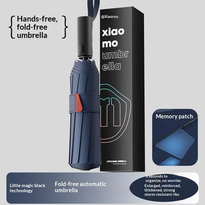 Quick-Retract Memory Folding Umbrella