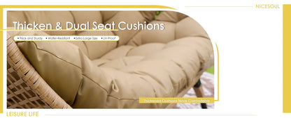 Oversized Stationary with Thick Cushions