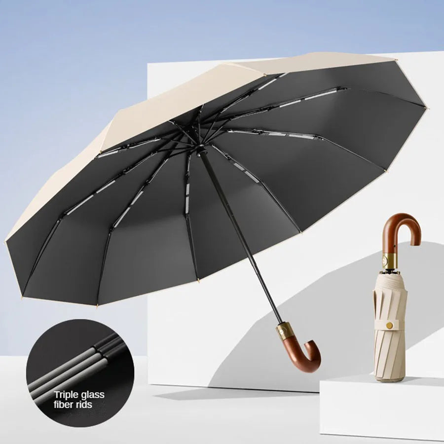 Windproof UV Folding Umbrella