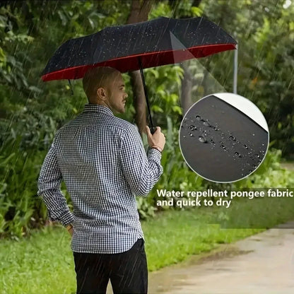 Auto Double-Layer Windproof Umbrella