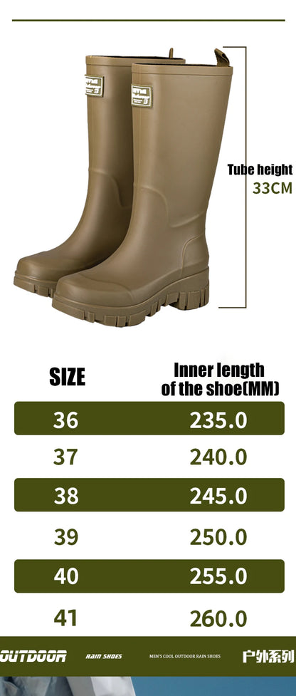 Women's Waterproof Elastic Ankle Boots