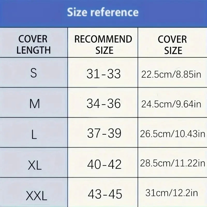 Two-Tone Silicone Shoe Covers