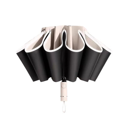 Fully automatic reverse umbrella large men's umbrella