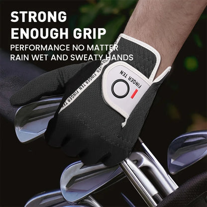 Men's Left-Handed Golf Gloves - RainGrip