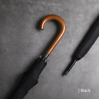 Classic Wooden Handle Umbrella