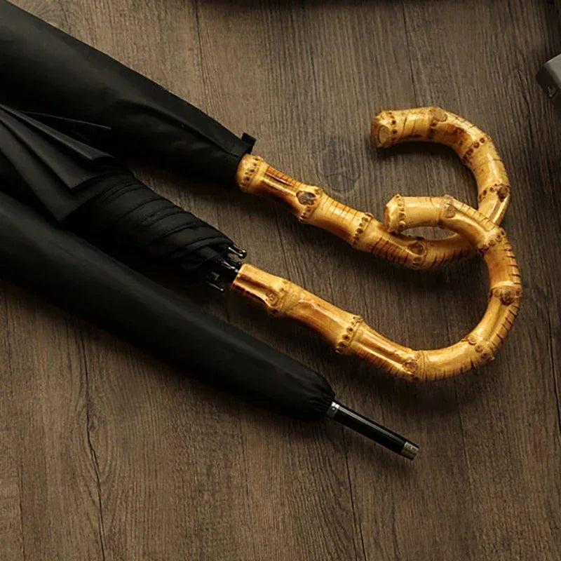 Luxury Bamboo Handle Umbrella