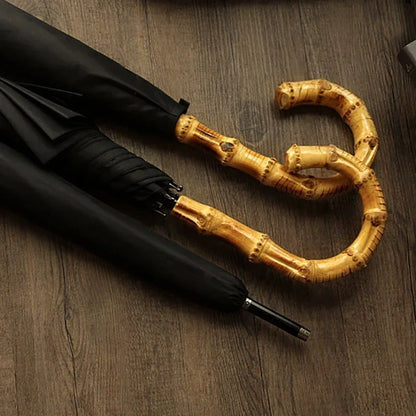Luxury Bamboo Handle Umbrella
