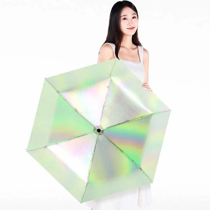 Iridescent UV Protection Umbrella
