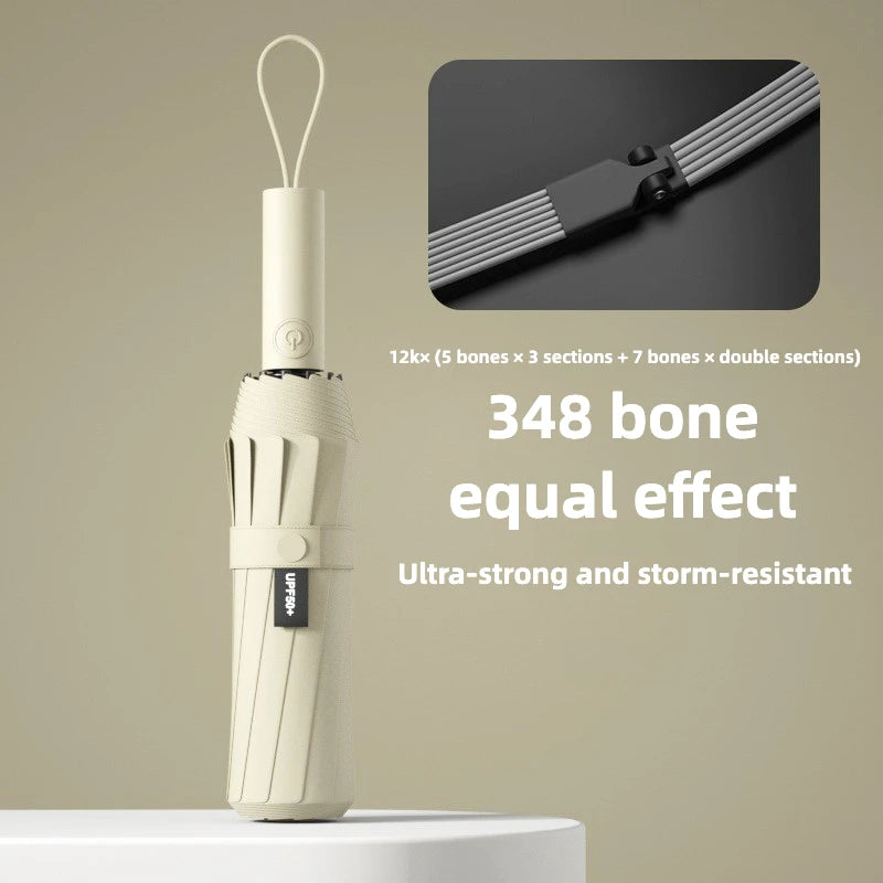 348-Rib Windproof Automatic Umbrella