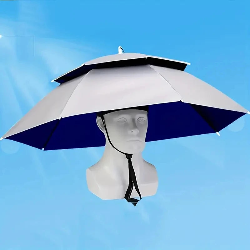 Foldable Rain Umbrella Hat