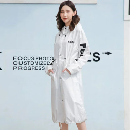 Women's Lightweight Trench Raincoat