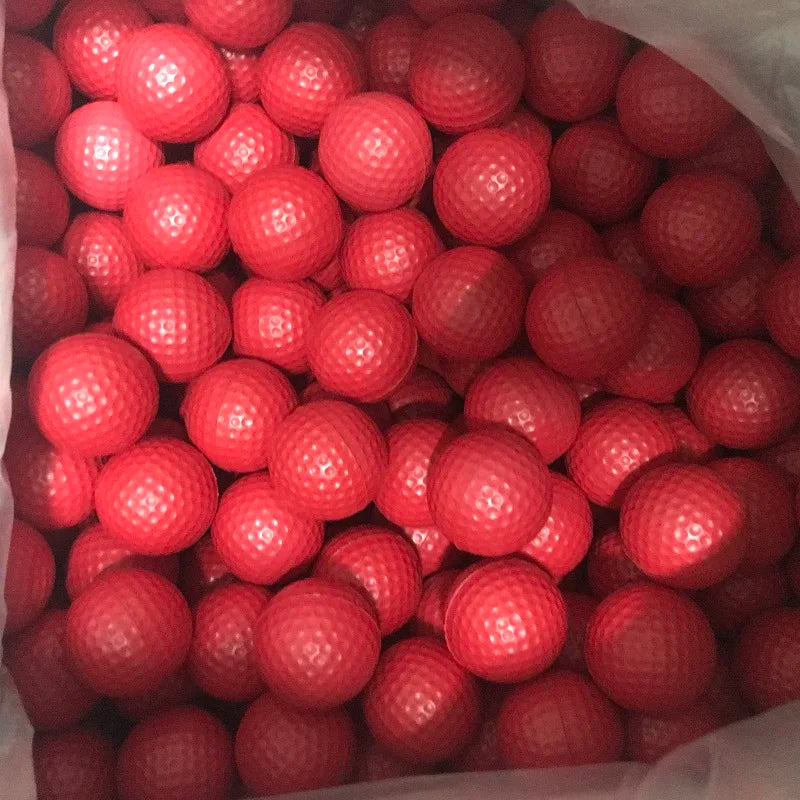 Golf Balls - Yellow, Elastic for Indoor/Outdoor Training