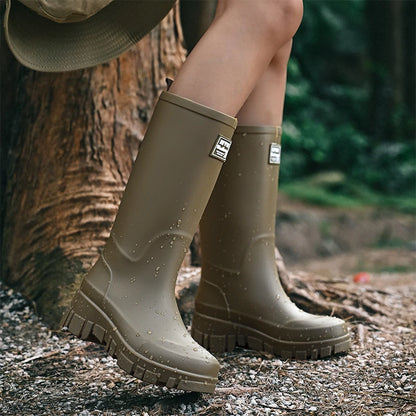 Women's Waterproof Elastic Ankle Boots