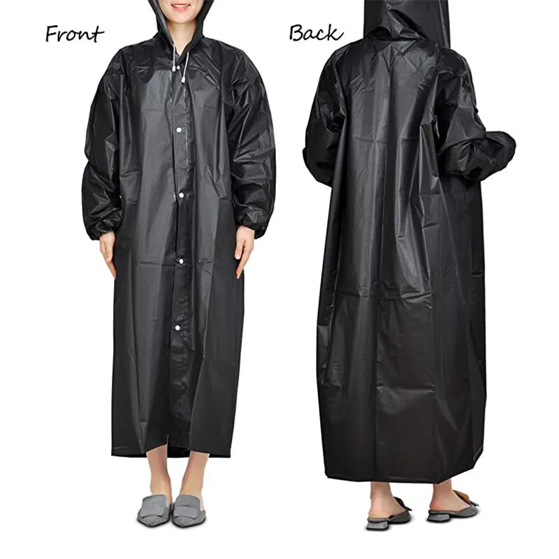 Waterproof Poncho, Freesize Long Rainwea