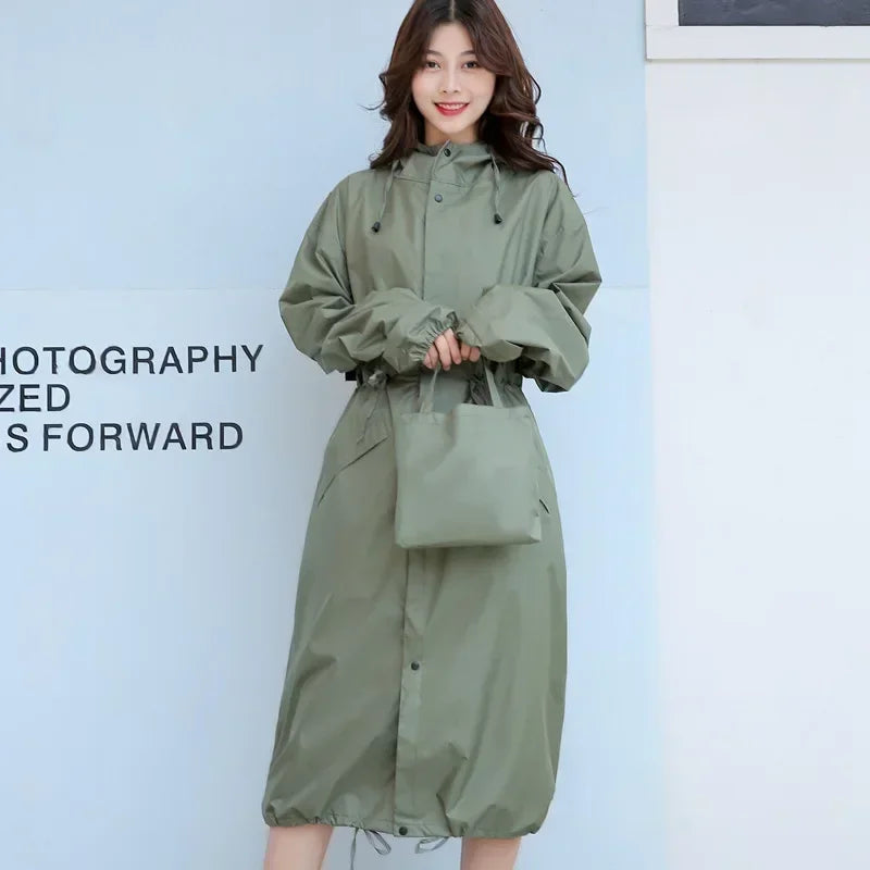 Women's Lightweight Trench Raincoat