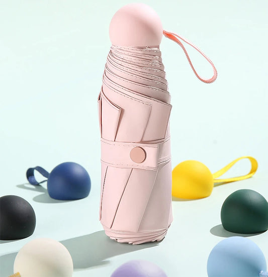 Compact Automatic Travel Umbrella