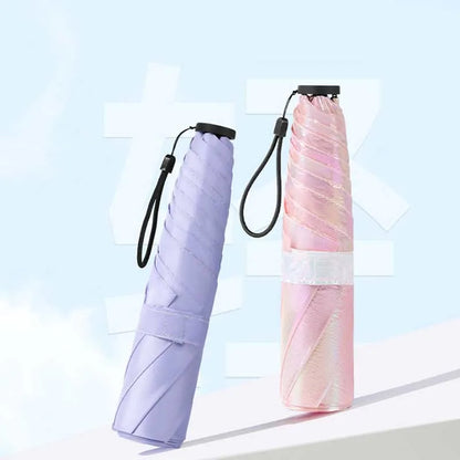 Iridescent UV Protection Umbrella