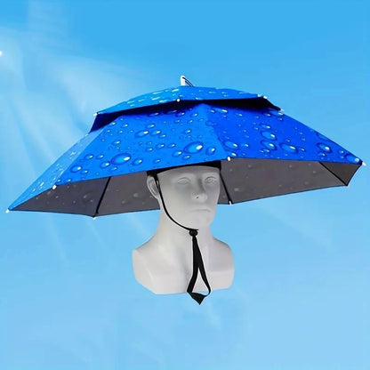 Foldable Rain Umbrella Hat