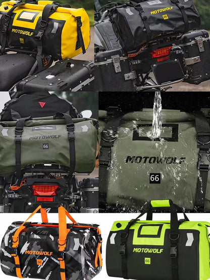 Waterproof Reflective Motorcycle Tail Bag