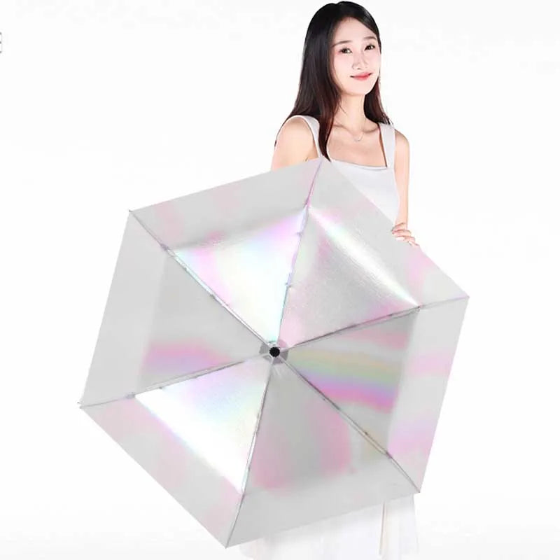 Iridescent UV Protection Umbrella
