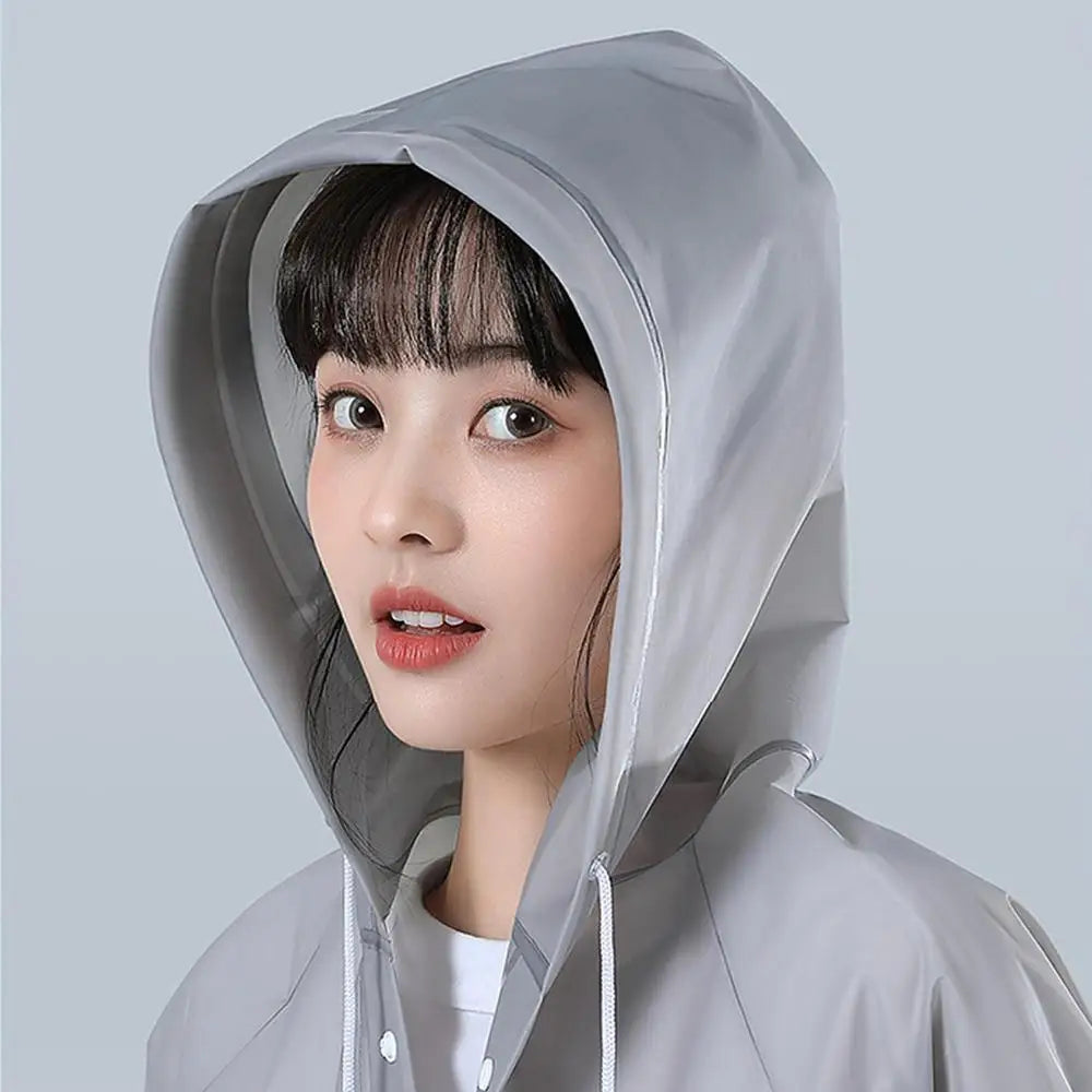 Adult Long Raincoat - EVA Waterproof