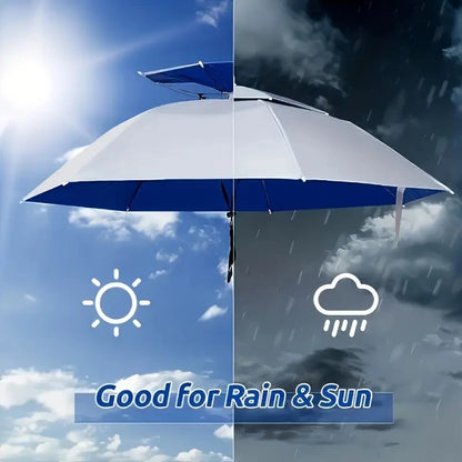 Foldable Rain Umbrella Hat