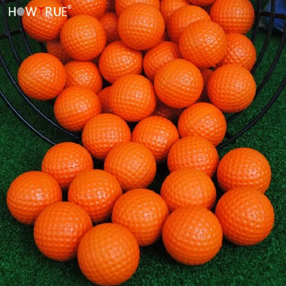 Golf Balls - Yellow, Elastic for Indoor/Outdoor Training