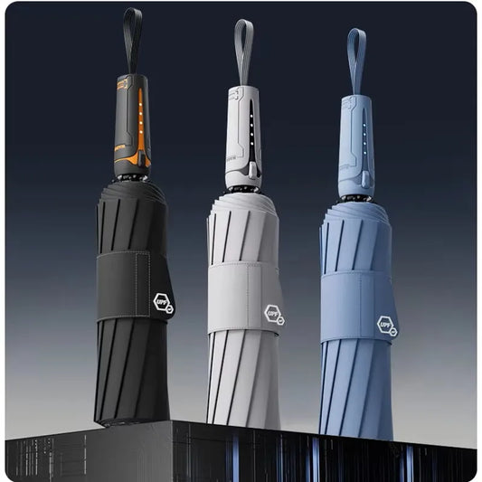 Mechanical Handle Windproof Umbrella
