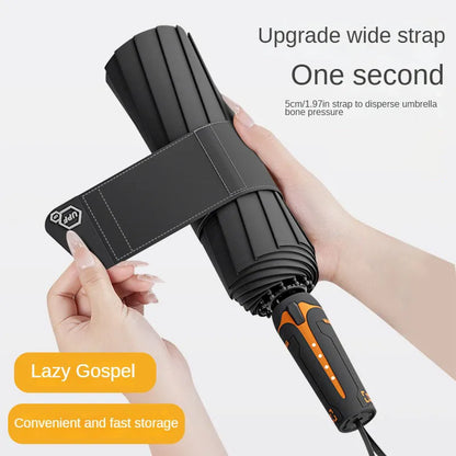 Mechanical Handle Windproof Umbrella
