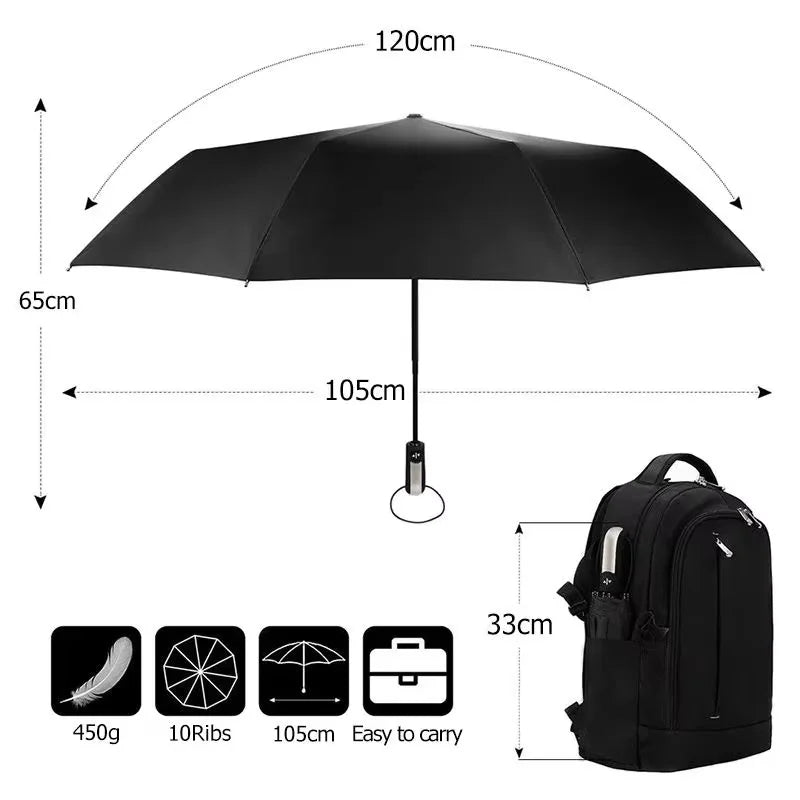 Business Large Umbrella - Automatic Folding