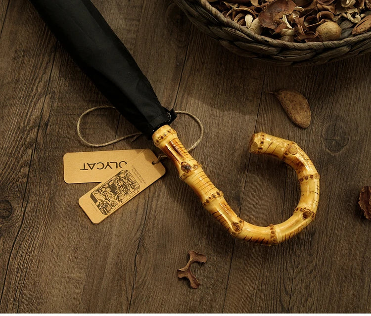 Luxury Bamboo Handle Umbrella