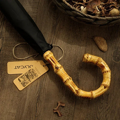 Luxury Bamboo Handle Umbrella