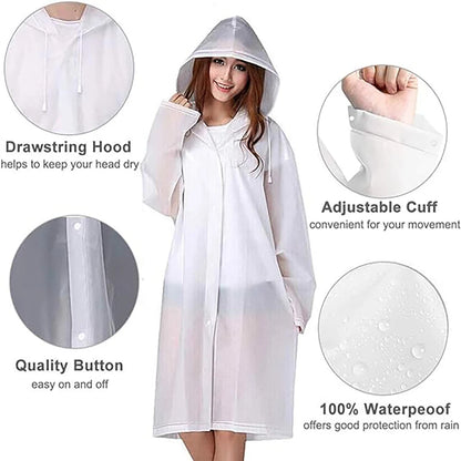 Hooded Emergency Raincoats for Men & Women