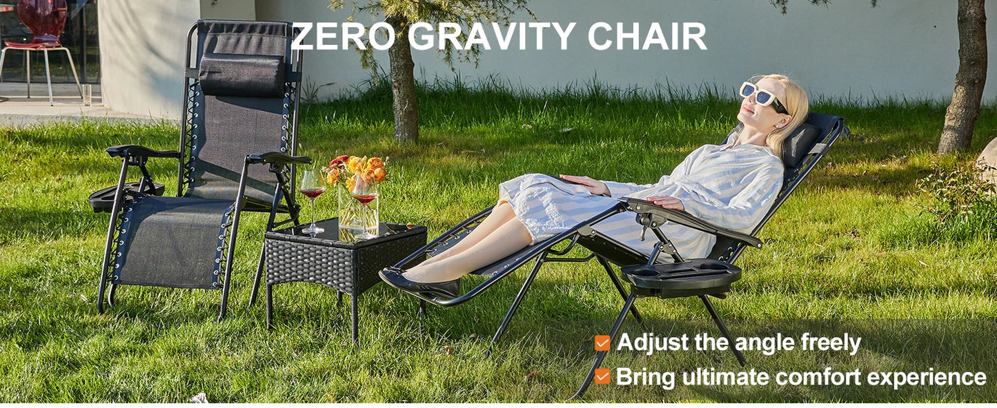 JHK Zero Gravity Lounge Chairs