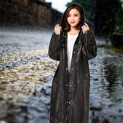 Waterproof Poncho, Freesize Long Rainwea