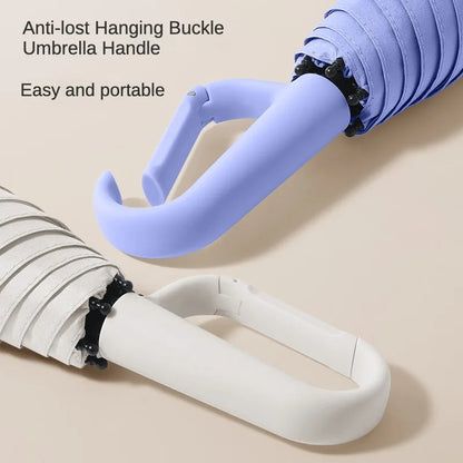 Clear Blackout Mini Folding Umbrella