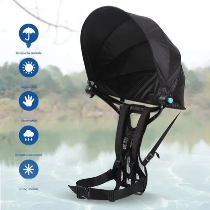 Travel UV Clear Backpack Umbrella