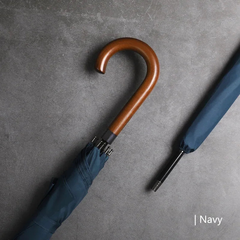 Classic Wooden Handle Umbrella