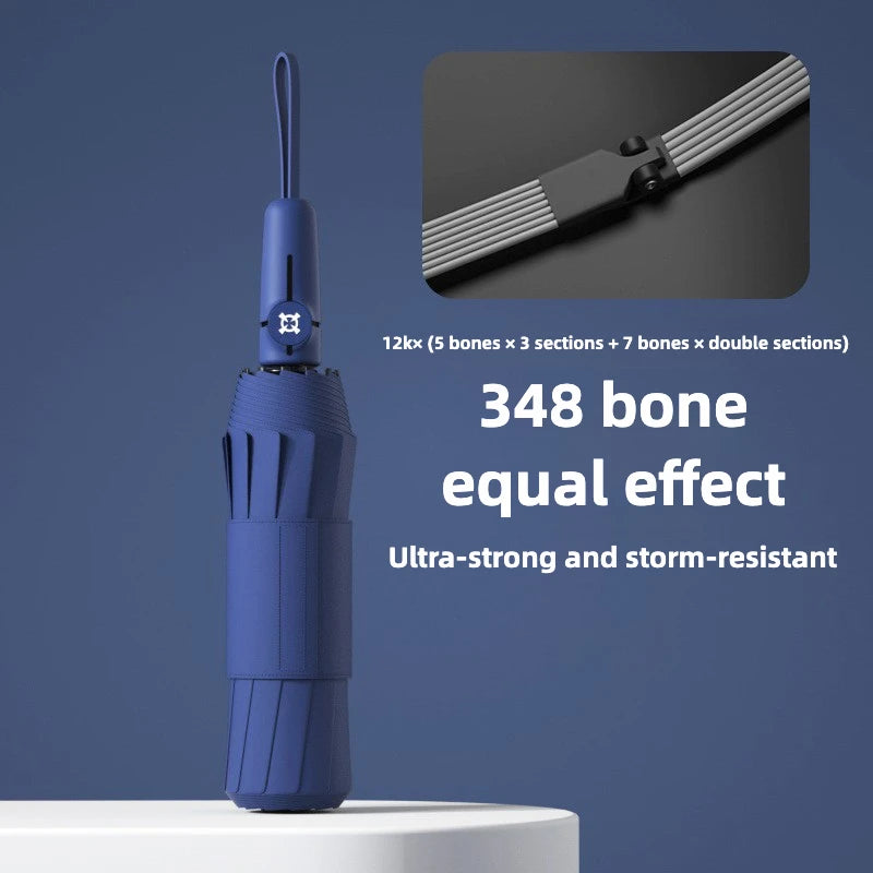 348-Rib Windproof Automatic Umbrella